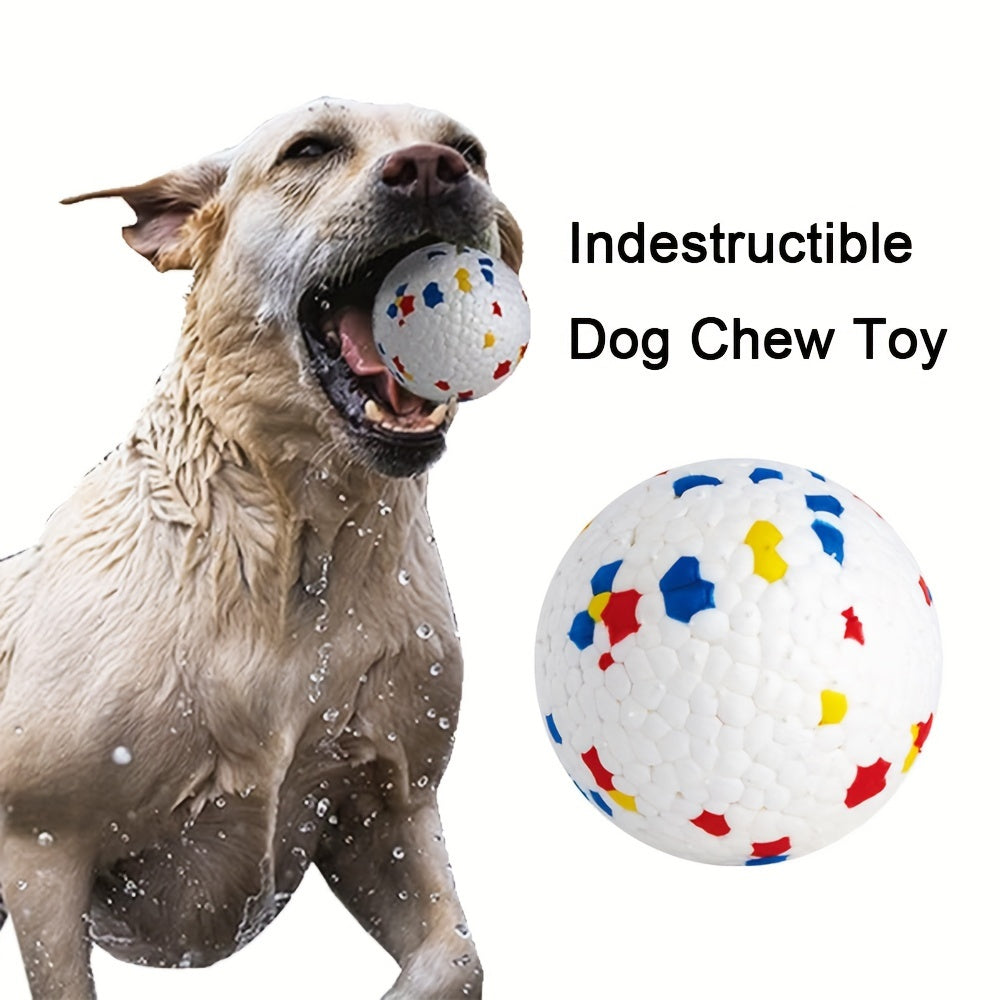 H&K Indestructible ETPU Rubber Chew Ball – Heavy-Duty Fetch Toy