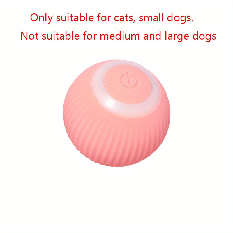 H&K Smart Rolling Ball Automatic Cat Toy – Self-Entertainment Interactive Play