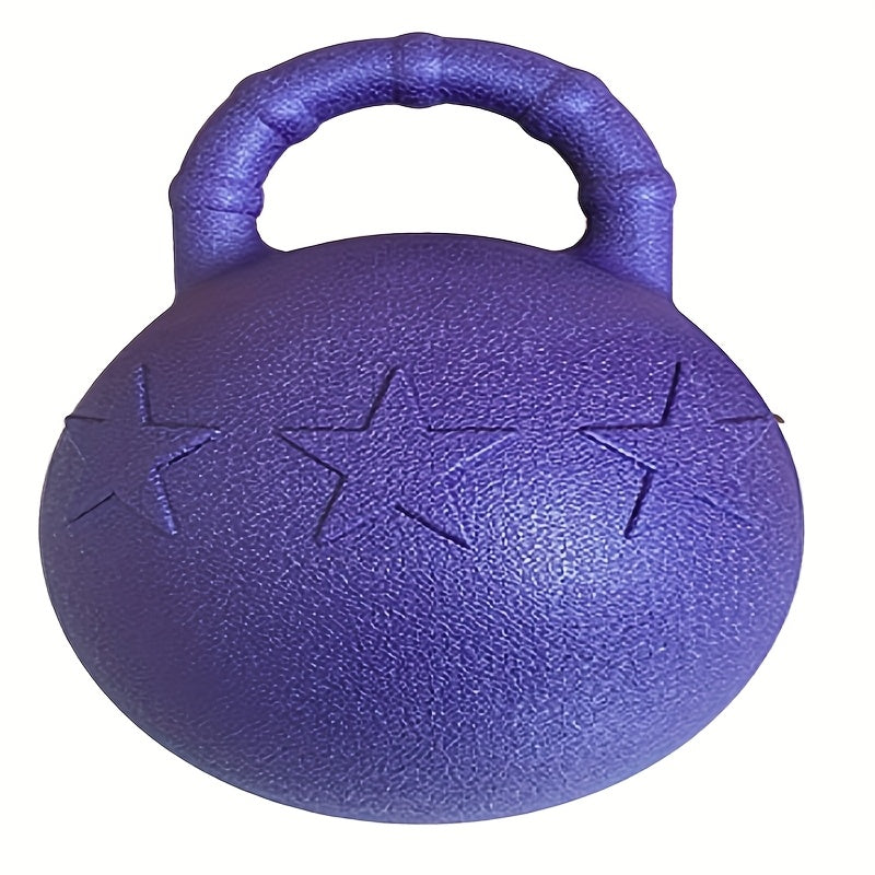 H&K Equestrian Horse Training Ball – Durable Solid Elastic Toy Ball