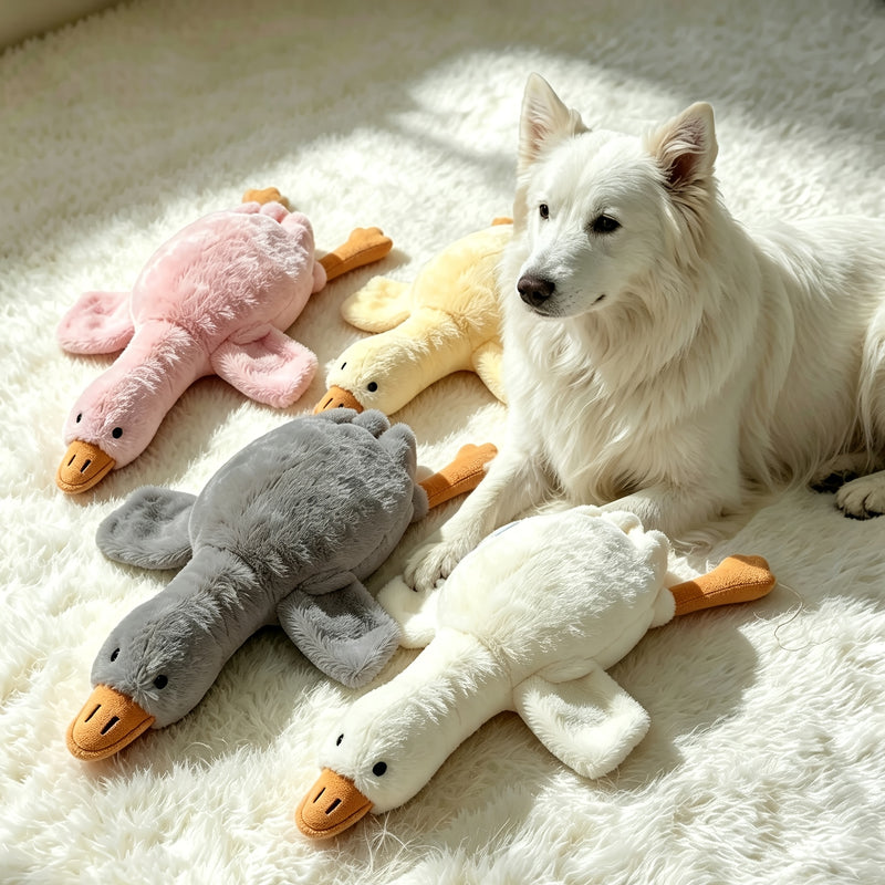 H&K 50cm Giant Soft Duck Plush – Washable Companion Toy for Cats & Dogs