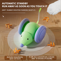 H&K Fully Automatic Sensor Electric Mouse Cat Toy – Interactive Play, Anti-Slip Wheels