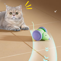 H&K Fully Automatic Sensor Electric Mouse Cat Toy – Interactive Play, Anti-Slip Wheels